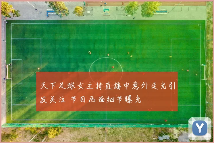 天下足球女主持直播中意外走光引发关注 节目画面细节曝光