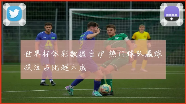 世界杯体彩数据出炉 热门球队赢球投注占比超六成